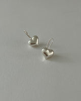 [92.5silver] フックハートピアス