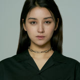 CHAINED UP CHOKER (4623127019638)