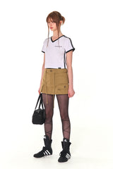 VラインスポーティーTシャツ