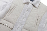 ショルダーキルティングジャケット / SHOULDER QUILTING JACKET_LIGHT GREY