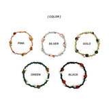 The Flower Way ring (5color) (6654599364726)