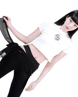 BLACK FLARED LEGGINGS (6624136593526)