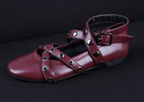 STUD FLAT SHOES