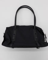 Modic Leather Coloring Nylon Shoulder Bag