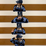 [Bellide made] Stripe Long Sleeve T-shirt