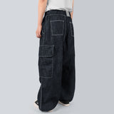 フェードカーゴデニムジーンズ / Fade Cargo Denim Jeans