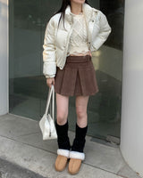 Leather short padding (4colors)