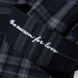 レイラクラウディーチェックシャツ / Layla The reason for love Cloudy Check Shirt S72 Navy (6550302326902)