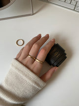 [3 set] modern volume layered ring set