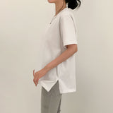 [BELLIDE MADE] LAYERED INNER SHIRT WITH MINIMIZED STRETCH