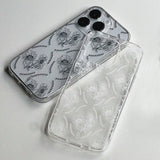 ポピーポピー iPhoneケース/White Poppy (iPhone) Jelly Case