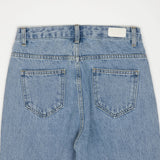 ストレートフィットチェリー刺繍デニムパンツ/ STRAIGHT FIT CHERRY EMBROIDERY DENIM PANTS [6851]