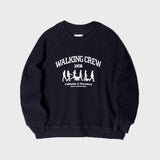 WALKING CREW REVERSIBLE SWEATSHIRT (NAVY) (6604048138358)