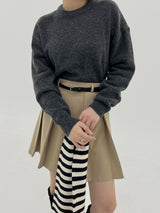 トープアルパカニット / Taupe Alpaca Knit (12color)