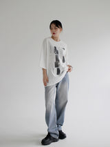 コーナーピンクデニムパンツ / no.743 Corner Pink Denim Pants