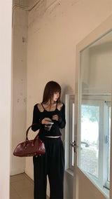 Hazelnut inner long sleeve tee