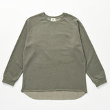 [Patchwork Sweatshirt] Khaki (6626237808758)
