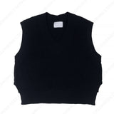 CRクロップドニットベスト/CR Cropped Knit Vest (5 colors)