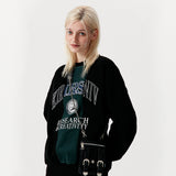 キルシーアーチロゴリワークスウェットシャツ／ ARCH LOGO REWORKED SWEATSHIRT KA [BLACK] (6605144064118)