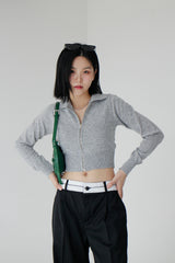 オビカラーマッチングロングスラックス / no.874 obi color matching long slacks (2color)