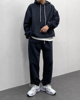 ウェイブウォッシングコットンフードTシャツ/TN Wave Washing Cotton Hooded T-Shirt (3 colors)