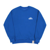[UNISEX]Wave logo flower sweatshirt