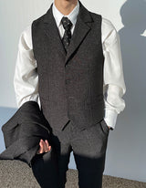 Temple F/W Wool Classic Vest (2color)