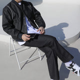 Denim Line Stadium Jacket (2color) (6675656310902)