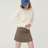 EMMA CHECK SKIRT (6652486746230)