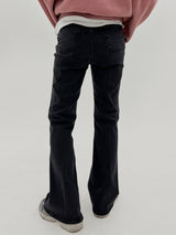 デニムレイズドブーツカットパンツ/no.2336 Denim Raised Bootcut Pants (2color)