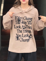 Unchange knit hood