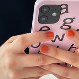 グロッシーケース / pink glossy case