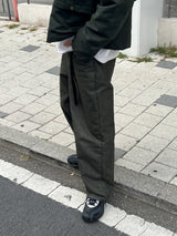ヴェアリアスセルビッジワイドデニムパンツ