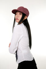 KEPI CORDUROY HAT / DRY ROSE