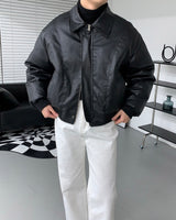 レザーボンディングジャンパー/PS Chief Leather Bonding Jumper (3 colors)