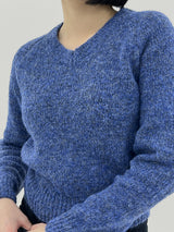 チョイスカラーV-ネックニット / Choice Color V-Neck Knit (6color)