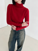 かhしみあウールポーラーニット / Cashmere wool polar knit (8color)