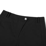COLLECTION CURVED FIT COTTON PANTS [CHARCOAL]