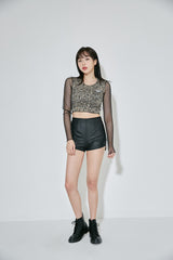 サファリクロップTシャツ / (9049) Safari Crop Tee