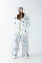 トラックパンツ / BSR2223FWPT033 WD CLS TRACK PANTS PASTEL CHECK