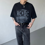 バックACDCショートスリーブTシャツ / BACK ACDC Short-sleeved T-shirt