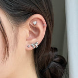 [4 set] vanilla ribbon piercing set