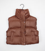 ダイブクロップぺディッドベスト/Dive Crop Padded Vest (3color)