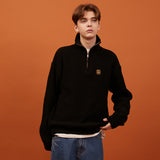 クレストハーフジップニット / CREST HALF ZIP KNIT