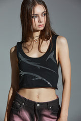 ボルトスリーブレストップ / VOLT SLEEVELESS TOP