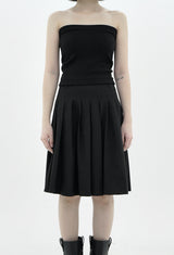 フレンチプリーツミディスカート / French Pleated Midi Skirt (3color)
