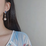ブルークリスタルアンドザムーンピアス / Blue Crystal and the Moon Piercing