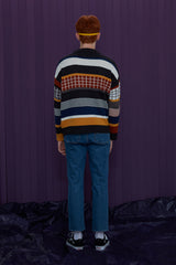 [SIGNATURE]マルチストライプニット / MULTI STRIPE KNIT (4526617198710)