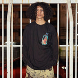 Brain Baggage Long Sleeve T-Shirt (2color) (6675678462070)