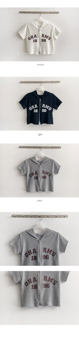 RM2ウェイ半袖フードジップアップ